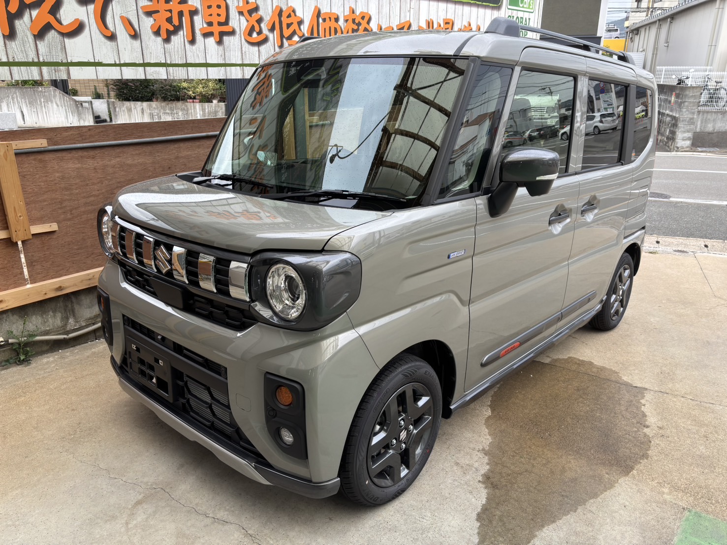 【ご納車レポート】スズキ スペーシアギア ハイブリッドXZターボ（モスグレーメタリック）