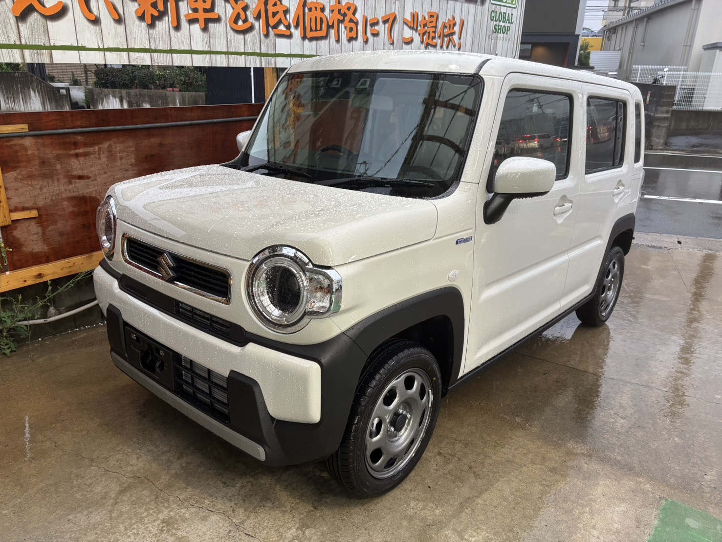 【ご納車レポート】スズキ ハスラー ハイブリッドG(ソフトベージュメタリック)新車ご納車|福岡で総額1,471,000円