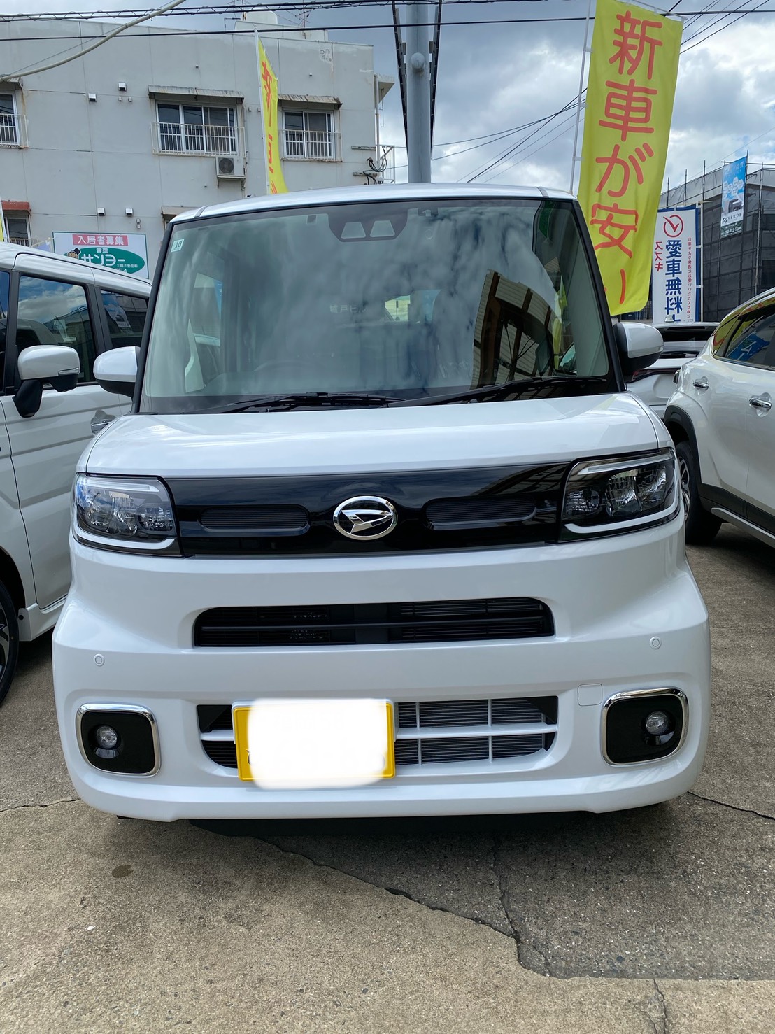 【納車レポート】ダイハツ タント Xリミテッド｜シャイニングホワイトパールをご納車しました！