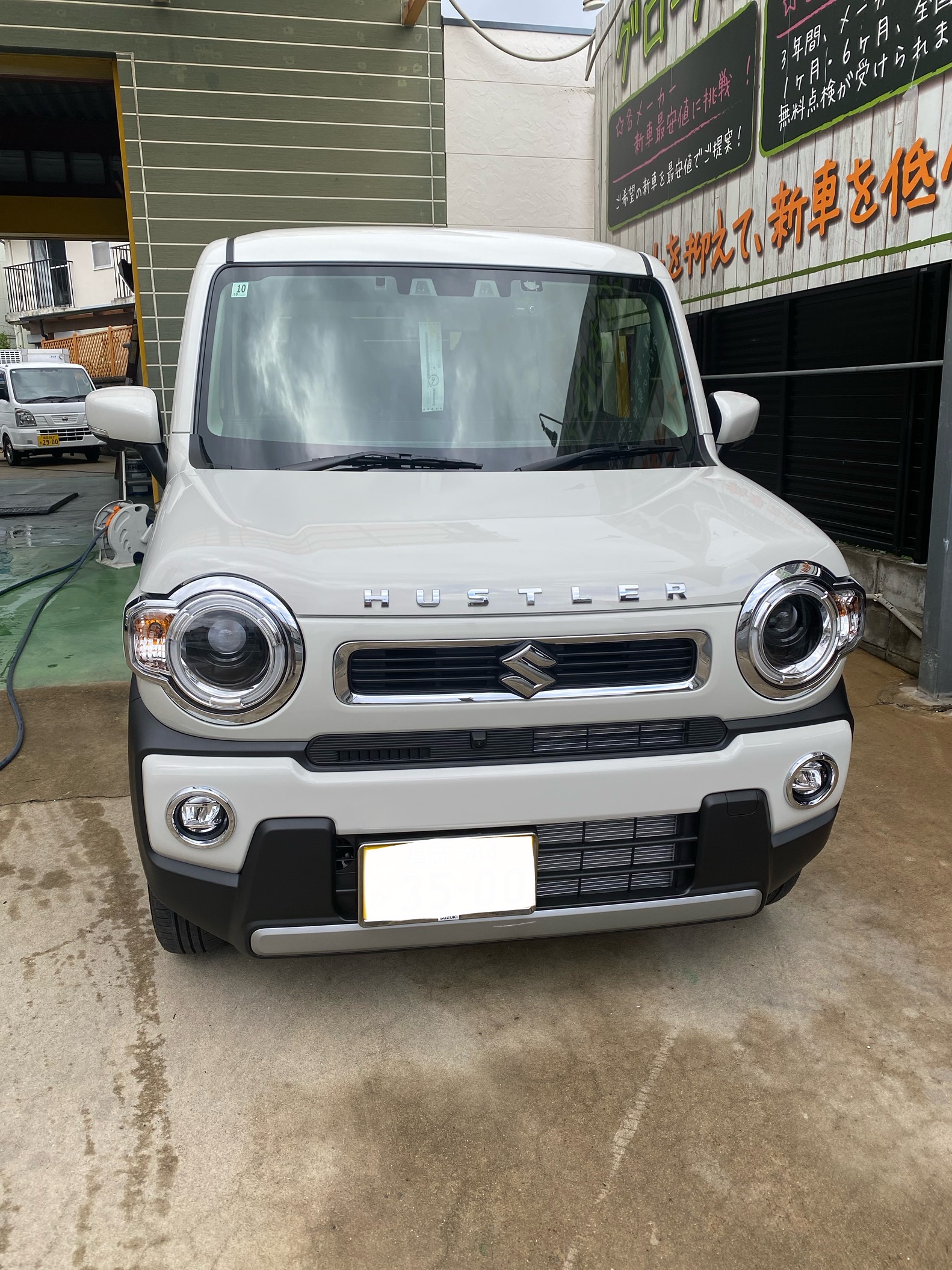 【ご納車レポート】スズキ ハスラー ハイブリッドX（ソフトベージュメタリック）を新車でご納車｜総額1,694,000円