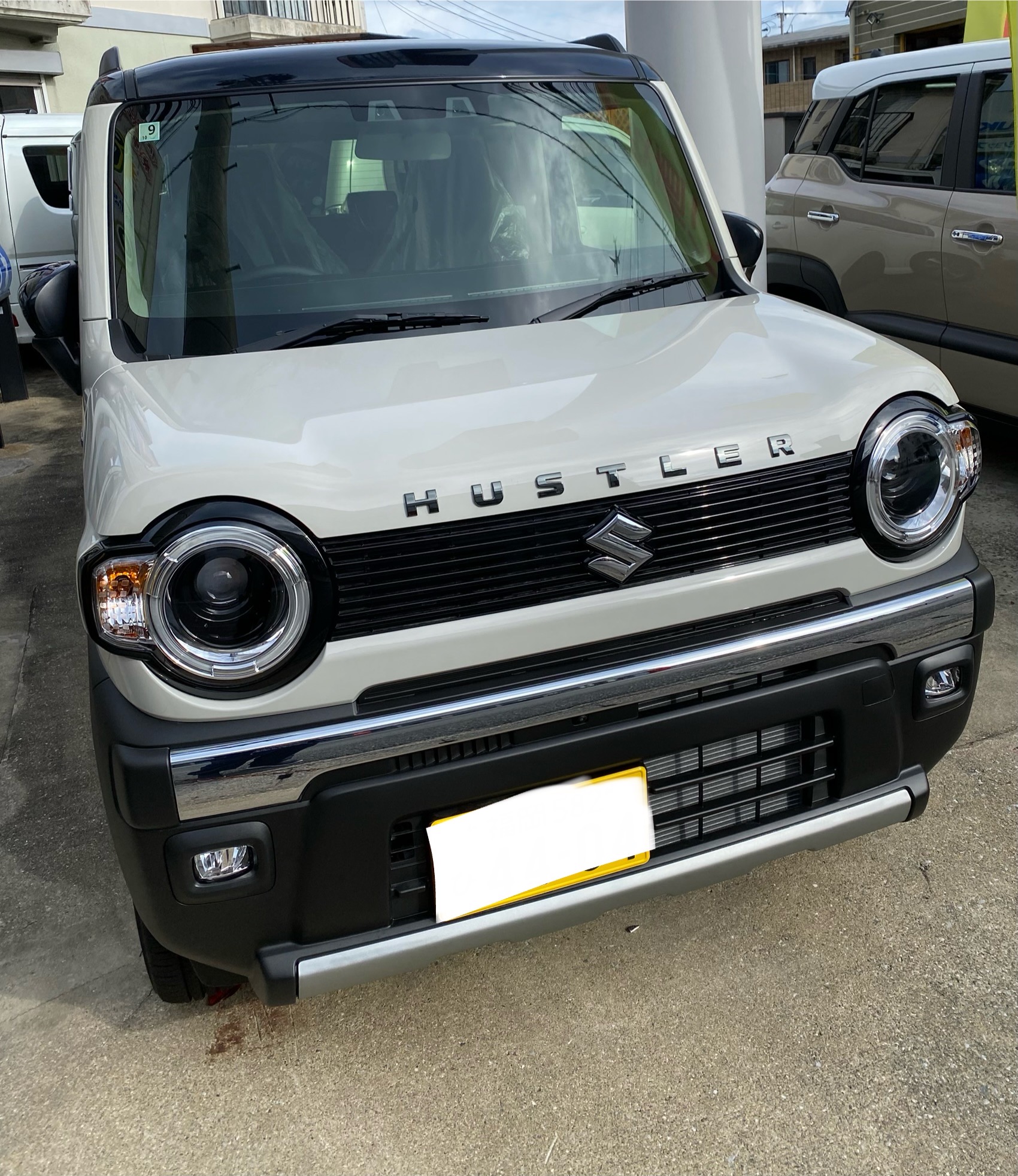 【ご納車レポート】スズキ ハスラー タフワイルド（ソフトベージュメタリックブラック2トーン）を新車でご納車｜総額1,864,000円